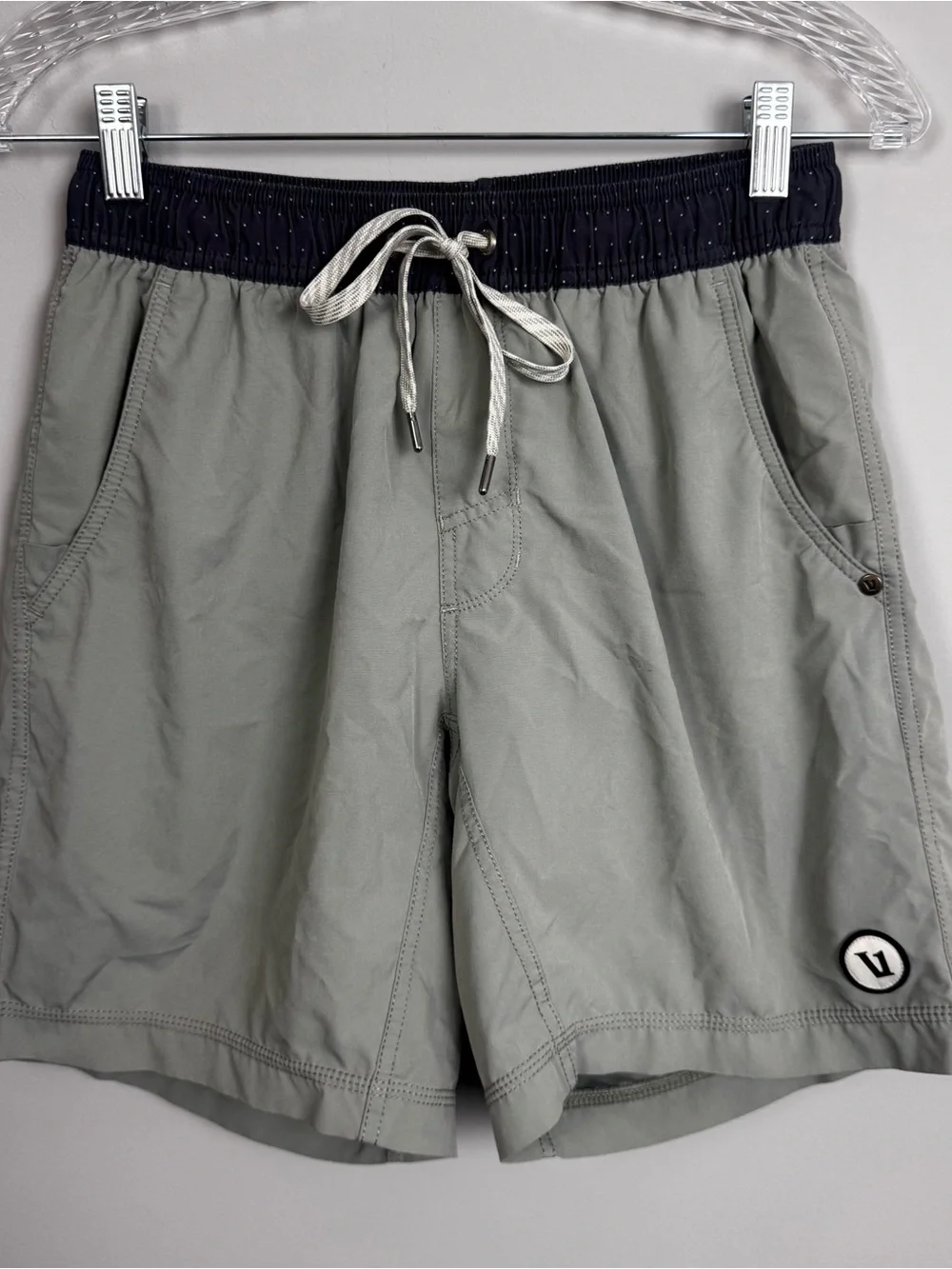 VUORI | Special Edition Patterned Waistband Drawstring Kore Shorts Men’s Size S